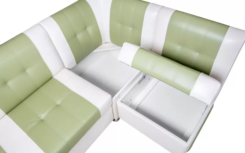 Купить Консул 2 угловой Marvel PISTACHIO / Marvel WHITE