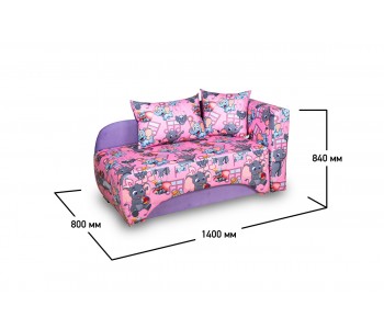 Канапе розовые слоники