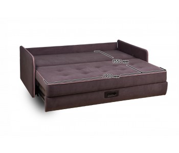 еврокнижка с узкими подлокотниками Олимп 4 Дрим стоун