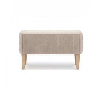 Банкетка Парк Велюр Бежевый