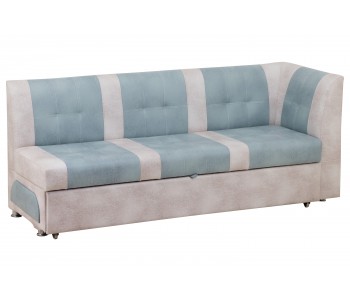 Консул прямой с угловой спинкой Fulton mint / Fulton cream