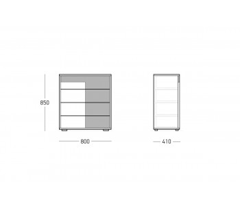 Комод 16  Камень Пьетр