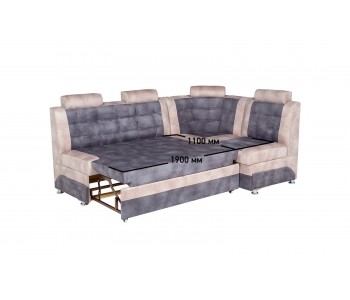 Консул 2 угловой Fulton grafit / Fulton wood