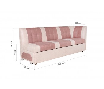 Консул прямой с угловой спинкой