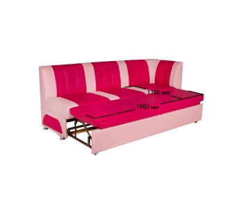 Консул прямой с угловой спинкой LINCOLN-208 / LINCOLN-203