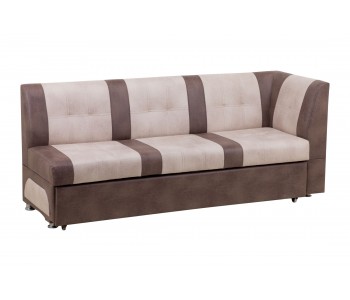 Консул прямой с угловой спинкой Парма 02 / Парма 09