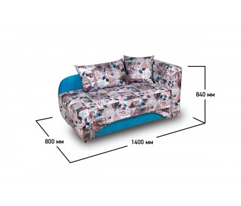 Канапе Таун Браун