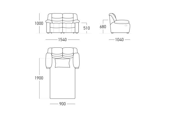 Купить Мадрид 2-местный Musk 110