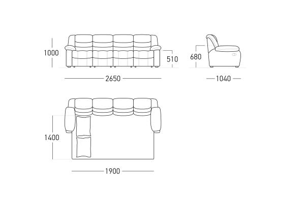 Купить Мадрид 4-местный Musk 110