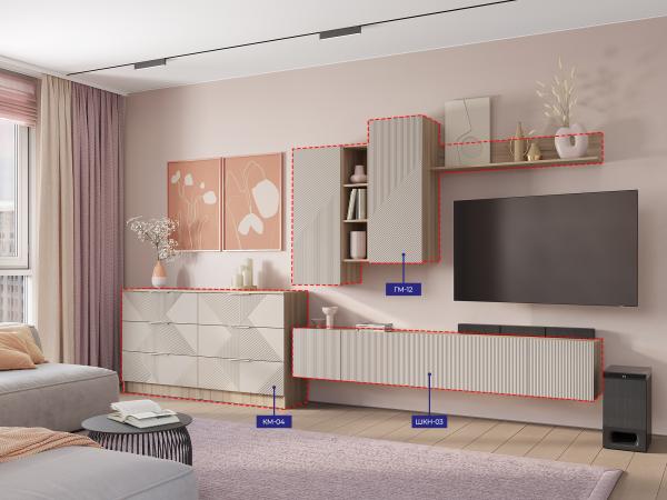 Купить Навесной шкаф Лилия-Б нижний