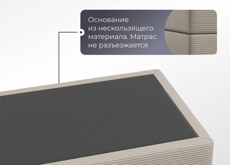 Купить Прада серо-бежевый бескаркасный