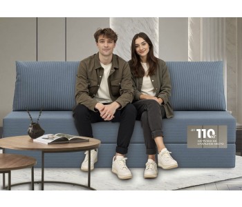 Прада Сине-серый