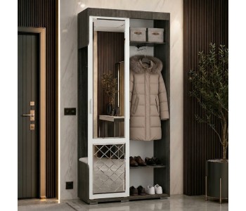Вояж-Б ясень темный-белый