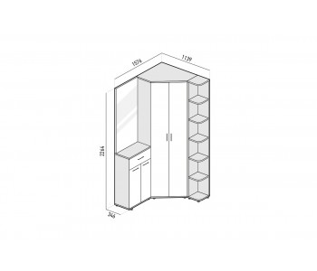 Прихожая Прейс-4