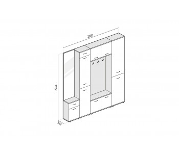 Прихожая Прейс-7