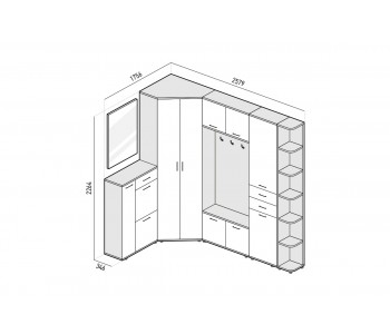 Прихожая Прейс-8