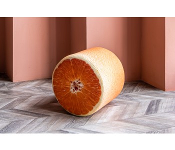 Пуф принт Апельсин