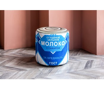 Пуф принт Сгущенка