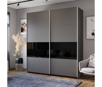 Шкаф-купе Харт-Б Графит