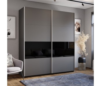 Шкаф-купе Харт-Б Графит