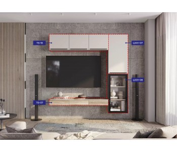 Шкаф навесной Набур-Б закрытый