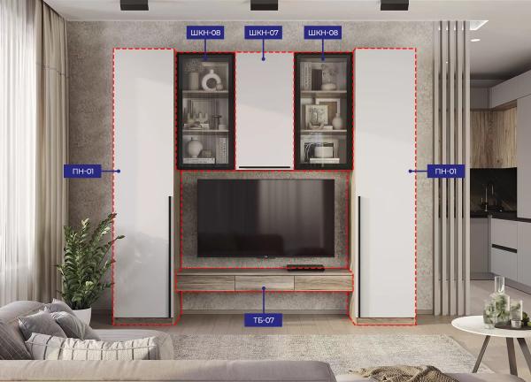 Купить Шкаф навесной Набур-Б закрытый