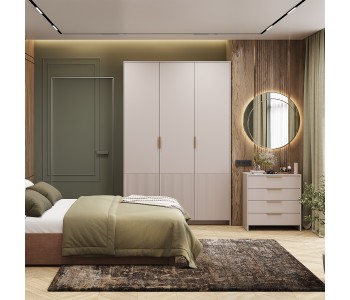 Шкаф 3-х створчатый Пейнт-Б