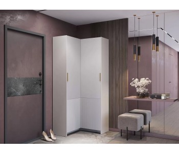 Шкаф угловой с антресолью Пейнт-Б ШКУ-07