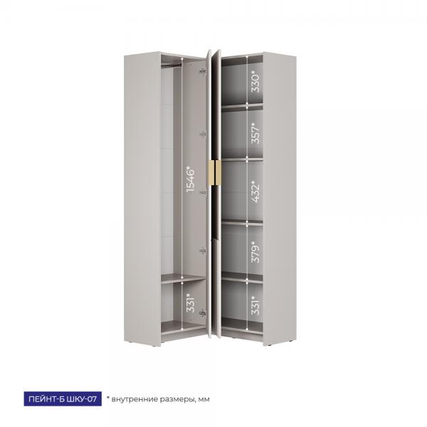 Купить Шкаф угловой с антресолью Пейнт-Б ШКУ-07