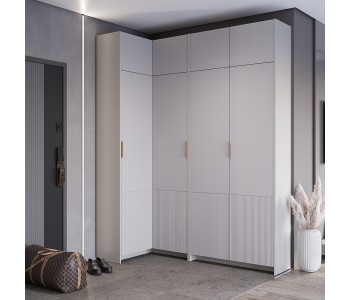 Шкаф угловой с антресолью Пейнт-Б ШКУ-07