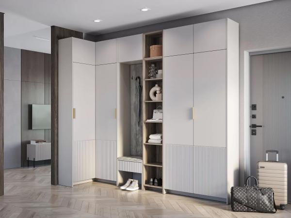 Купить Шкаф угловой с антресолью Пейнт-Б ШКУ-07