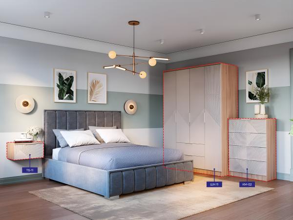 Купить Тумба прикроватная Лилия-Б