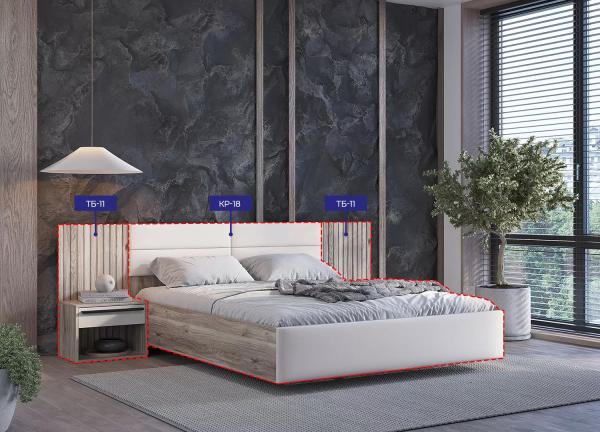 Купить Тумба прикроватная  Набур-Б